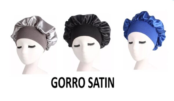 GORRO EN SATIN - Imagen 5