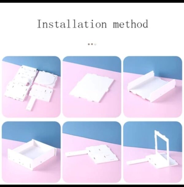 JOYERO ORGANIZADOR DE MAQUILLAJE CON ESPEJO - Imagen 4